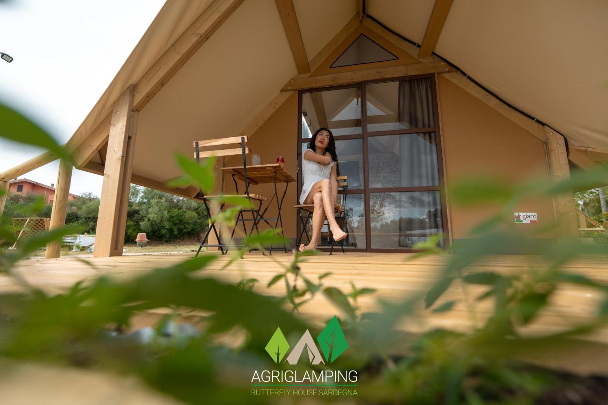 Agriglamping Butterfly House Sardegna Hotel Olmedo Exterior foto